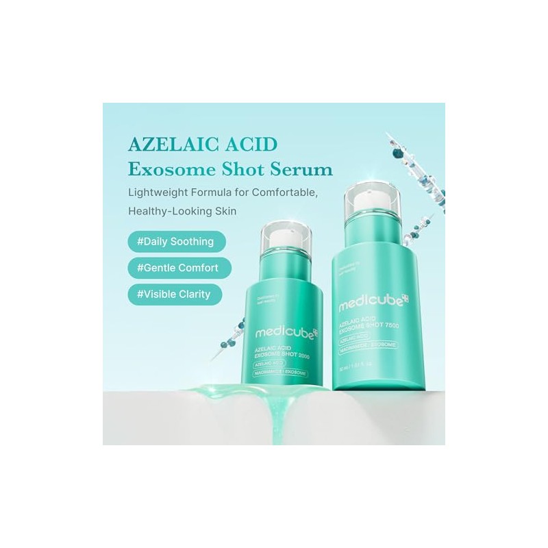 Medicube Azelaic Acid Exosome Shot 7500-30ml | Niacinamide + Exosome