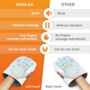 Snailax Hand Massager with Heat and Compression Cordless White Mother‘s