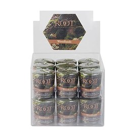 Root Candles Fall Scented Votive Candles Beeswax Blend Premium Handcrafted 20-Hour Votives, 18-Pack, Woodlands
