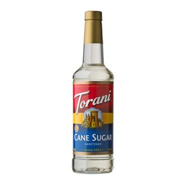 Torani Sweetener Syrup, Cane Sugar, 25.4 Ounce