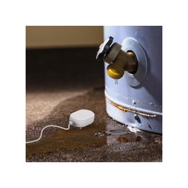 Swann Leak Alert Sensor. Easy Installation (Permanent or Temporary), Wi-Fi Connected, Battery Powered, No Hub Required, Alerts to Your Smartphone and Get Early Warning of Leaking Pipes or Appliances