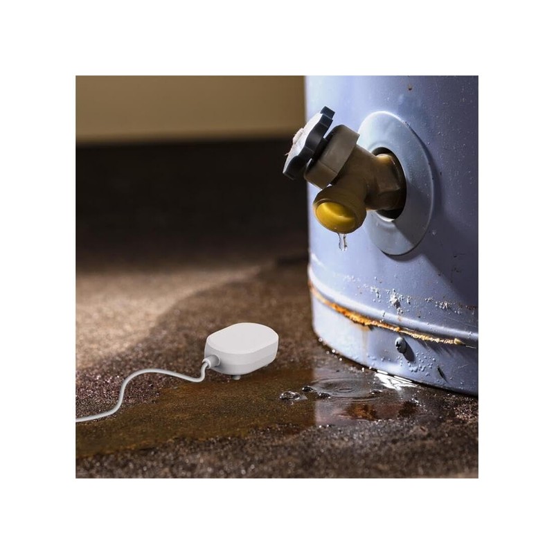 Swann Leak Alert Sensor. Easy Installation (Permanent or Temporary), Wi-Fi