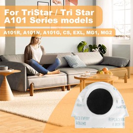 For Tristar Vacuum Accessories, Exhaust Rear After Filter For Tristar A101 Canister Vacuum Cleaner For 70306, A101, Exl, Mg1, Mg2 Series (2)