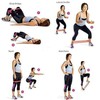 CHENGZI 5 PCS Resistance Loop Bands Mini Band Exercise Strength