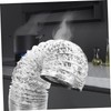 WOONEKY Flexible Stove Pipe Exhaust Mm Range Hood Vent Hose