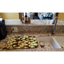 Caroline's Treasures GAK1020DDM Dish Drying Mat Absorbent Dish Drying Mat Pad for Kitchen Counter Dish Drainer Mat for Countertop, 14 x 21", Multicolor