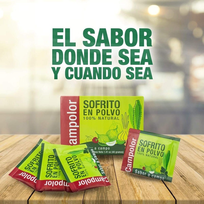 Sofrito en Polvo Campolor (4 Pack) Puerto Rico 🇵🇷