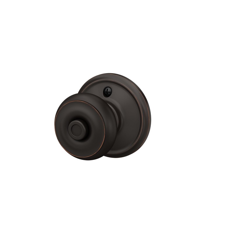 Schlage F40 GEO 716 Georgian Door Knob, Bed & Bath
