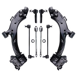 HAWK BROTHER Suspension Kit, Replacement For Control Arms With Ball Joint Sway Bar Links Tie Rod End Compatible With 2007-2011 Honda CR-V - 8 Pcs