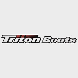 Triton Boat Graphic Decal 209782 | Sticker Red White Vinyl
