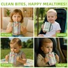 btrfe 2 Pack Pouch Holder No Squeeze for Food Pouches