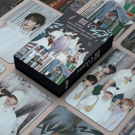 efoot 55PCS TXT Photocards New Album Lomo Cards,TXT Cards for Gift and Fans Collection