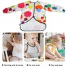 Heyjoin Kids Waterproof Art Smock Graffiti Painting Apron with Long