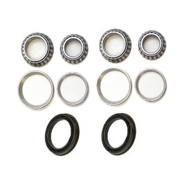 SOBOANT for GMC for Sonoma 2.5L/2.8L 1991-1993 & 4.3L 1991-2003 & 2.2L 1994-2003 2WD Front Wheel Bearing & Seal Set 2 Inner&2 Outer Bearings&2 Seals-Part,Strict QC