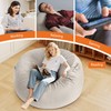 Sweetcrispy Bean Bag Chairs, 4Ft Bean Bags for Adults, Large