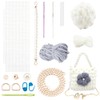 WADORN DIY Crochet Handbag Making Kit, Hand-Knit Woven Tote Bag
