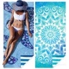 Pack de 2 Toallas de Playa de Microfibra para Adultos