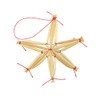 ScandinavianShoppe Straw Ornament Assortment - 48 pc, Natural