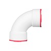 Charlotte Pipe CTT 00300 1000 Connectite, 1/4 Bend, Hub x