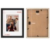Golden State Art, 9X12 Black Photo Frame - Solid Wood