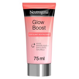 Neutrogena Glow Boost Revitalising Exfoliating Facial Scrub with Mandelic Acid and Natural Exfoliating Balls for Pure and Even Radiant Skin (1 x 75 ml)