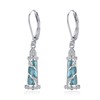 YAFEINI Lighthouse Earrings Sterling Silver Lighthouse Dangle Drop Earrings Jewelry