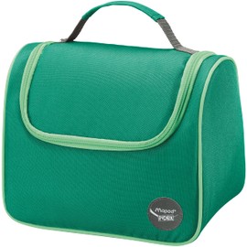 Maped Picnik Origins Kids Insulated Lunch Bag with Zip Green with Carry Handle