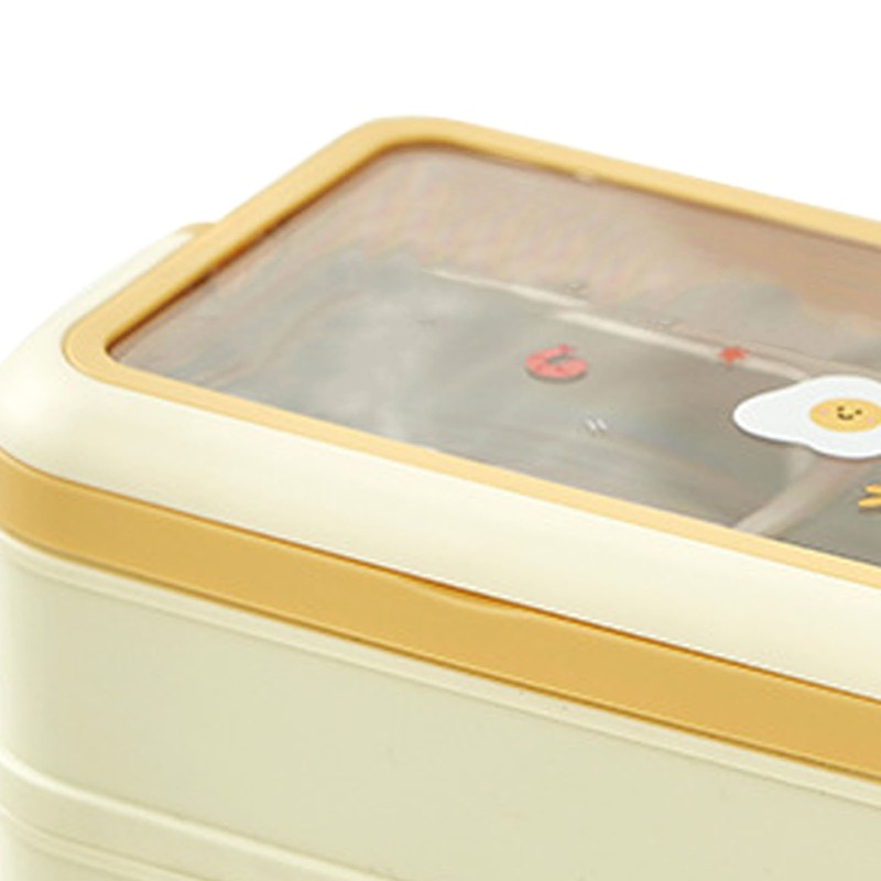 Stainless Steel Insulated Lunch Box Multiple Compartments Fashionable Safe Stainless