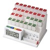 Medcenter Monthly Pill Organizer System 4 Times a Day, 31