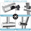 Hand Shower Holder 18-25 mm Adjustable Diameter Shower Holder for