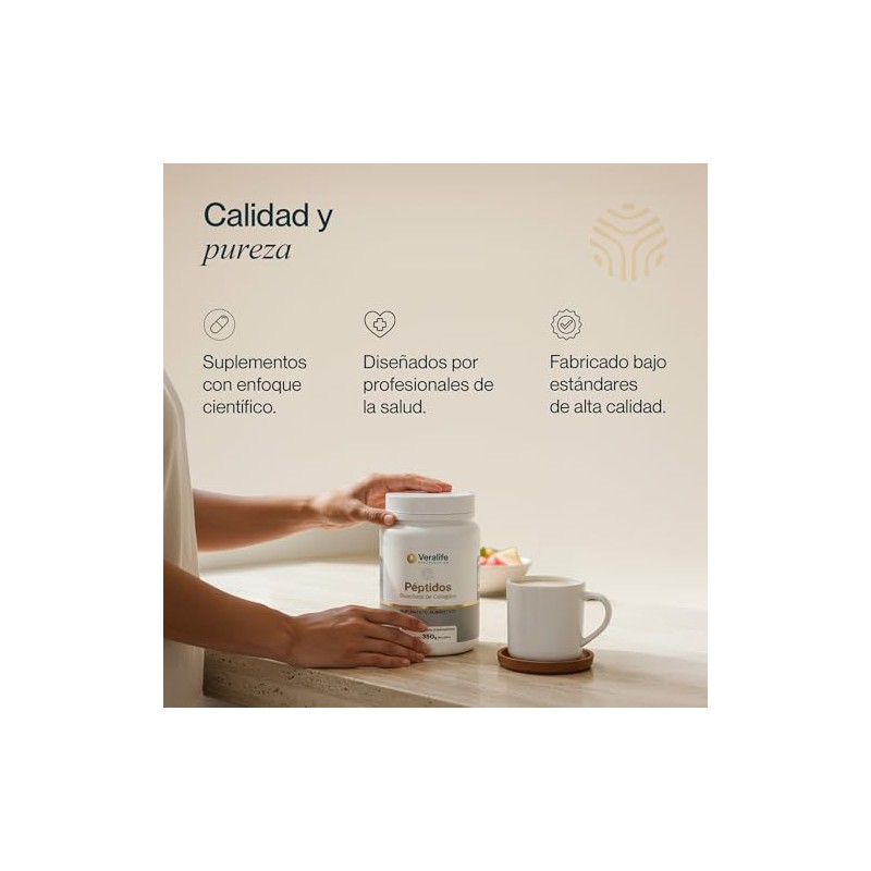 Veralife Suplemento Alimenticio Peptidos Bioactivos Colageno 330 Nutricional Colágeno Multivitaminico