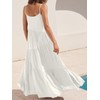 ANRABESS Women Summer Casual Loose Sleeveless Sundress Spaghetti Strap Flowy