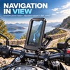 Waterproof Phone Holder with 360 Degree Rotation Adjustable Anti Shock