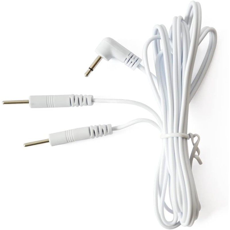 Premium Tens Replacement Lead Wires for 2.5 mm Mini-Plug to