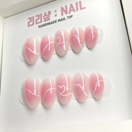 Some&Lup Handmade Nail Tips - Short Ballerina / 썸앤럽 수제네일팁 - 숏발레리나
