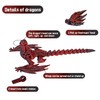 Jefuzh 3D Printed Dragon,Flying Mystery Dragon Eggs Easter Articulated Dragon,3D