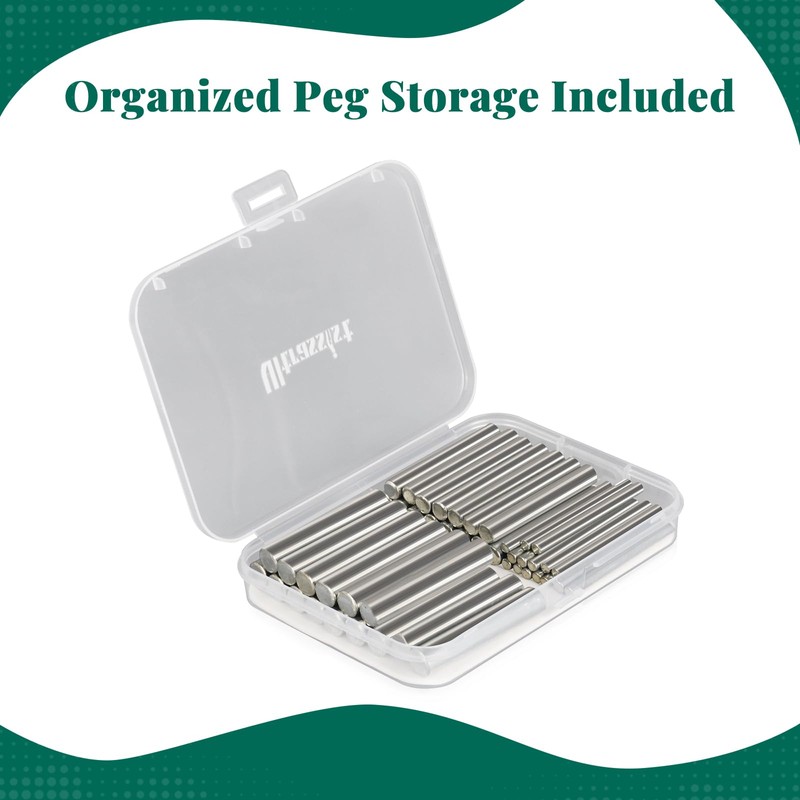 Ultrassist 45-Hole Wooden Pegboard for Occupational Therapy, Fine Motor Skills