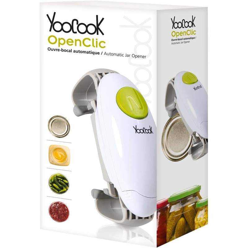 LOUIS TELLIER OpenClic Preserving Jar Opener Automatic Electric Professional Quality