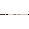STABILO Set of 3 Felt Tip Pens 68 Brush Brown