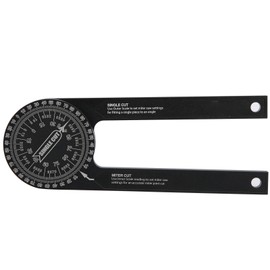 0~360° Woodworking Protractor Aluminium Alloy Angle Finder Angle Measuring Tool