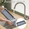 2 Stück Bad Silikon Tablette, Silikon Ablageschale, Silikone Badezimmertablett Tabletts,