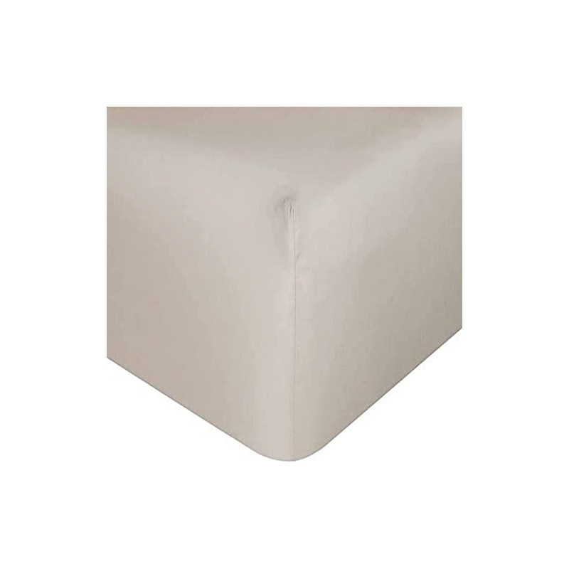 Sleepdown Fitted Sheet Plain Warm Cosy Breathable Super Soft 100%