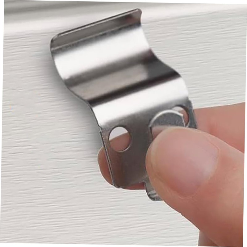 ULTECHNOVO 4pcs Heavy-Duty Vinyl Siding Hooks Stainless Steel Hangers for