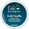 Café Escapes Café Vanilla Coffee Beverage, Single-Serve K-Cup Pods, 60