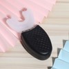 Household Ultrasonic Rechargeable Silicone U shaped Electric Toothbrush Teeth Whitening