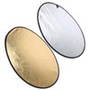 110cm Round Reflector 2 in 1 Collapsible Round Photography Reflector