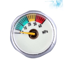 CAXUSD Luminous Pressure Gauge Barometer Pressure Gauges Pressure Measuring Tool Pressure Measuring Gauges Silver