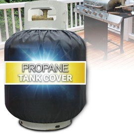 LAMINET 20 lb Propane Tank Cover - Protective Propane Tank Blanket for Grill, Travel Trailer, RV, and Outdoor Use – Durable Weatherproof Gas Tank Cover