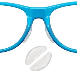 Mr.ZzjOOj Eyeglass Nose Pads, 1.8mm Non Slip Nose Pads for Glasses, Adhesive Anti Slip Glasses Nose Grips, 12 Pairs Clear Silicone Nose Pieces for Eyeglasses, Sunglasses