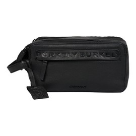 BURKELY Minimal Mason Toiletry Bag Busy Black